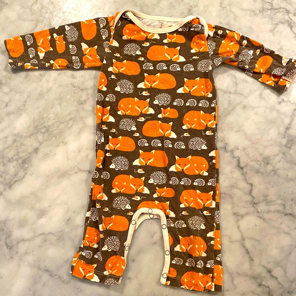 Winter Water Factory Long Sleeve Romper 3 months